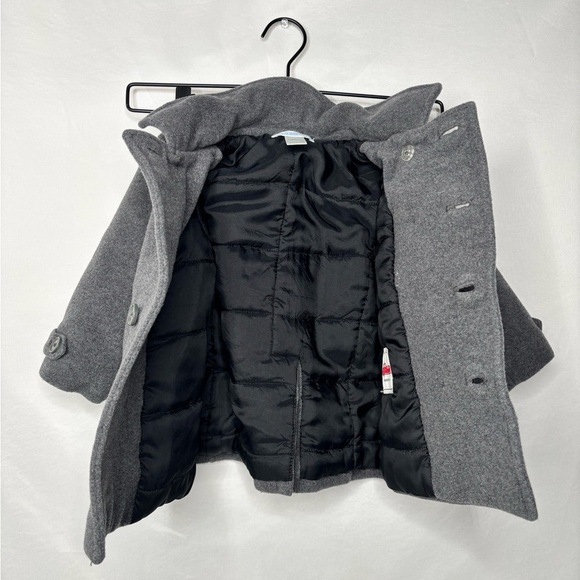 Janie and Jack Baby Wool Cashmere Peacoat size 12-24 months - Picture 6 of 8